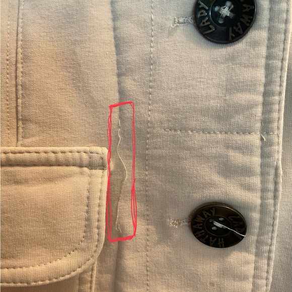 Beige Jacket Medium Lady Hathaway - Picture 3 of 5